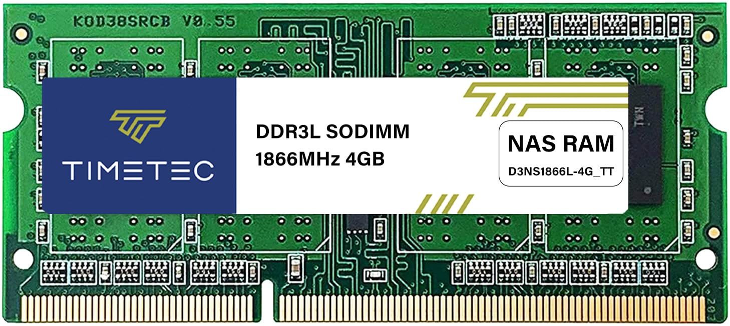Timetec DDR3-1866L 4GB 交換用 Synology D3NS1866L-4G Non-ECC