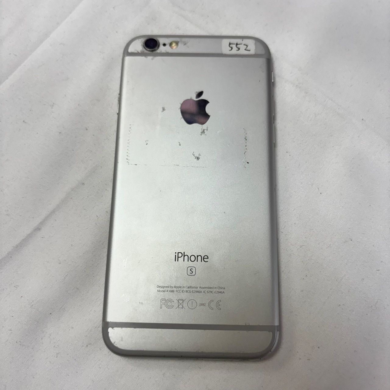3セット【ジャンク品】Apple iPhone 6s シルバー A1688 スマートフォン
