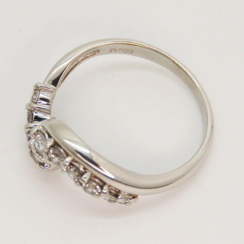 Pt900 ダイヤモンド0.53ct 指輪 リング プラチナ 10号 A2301299
