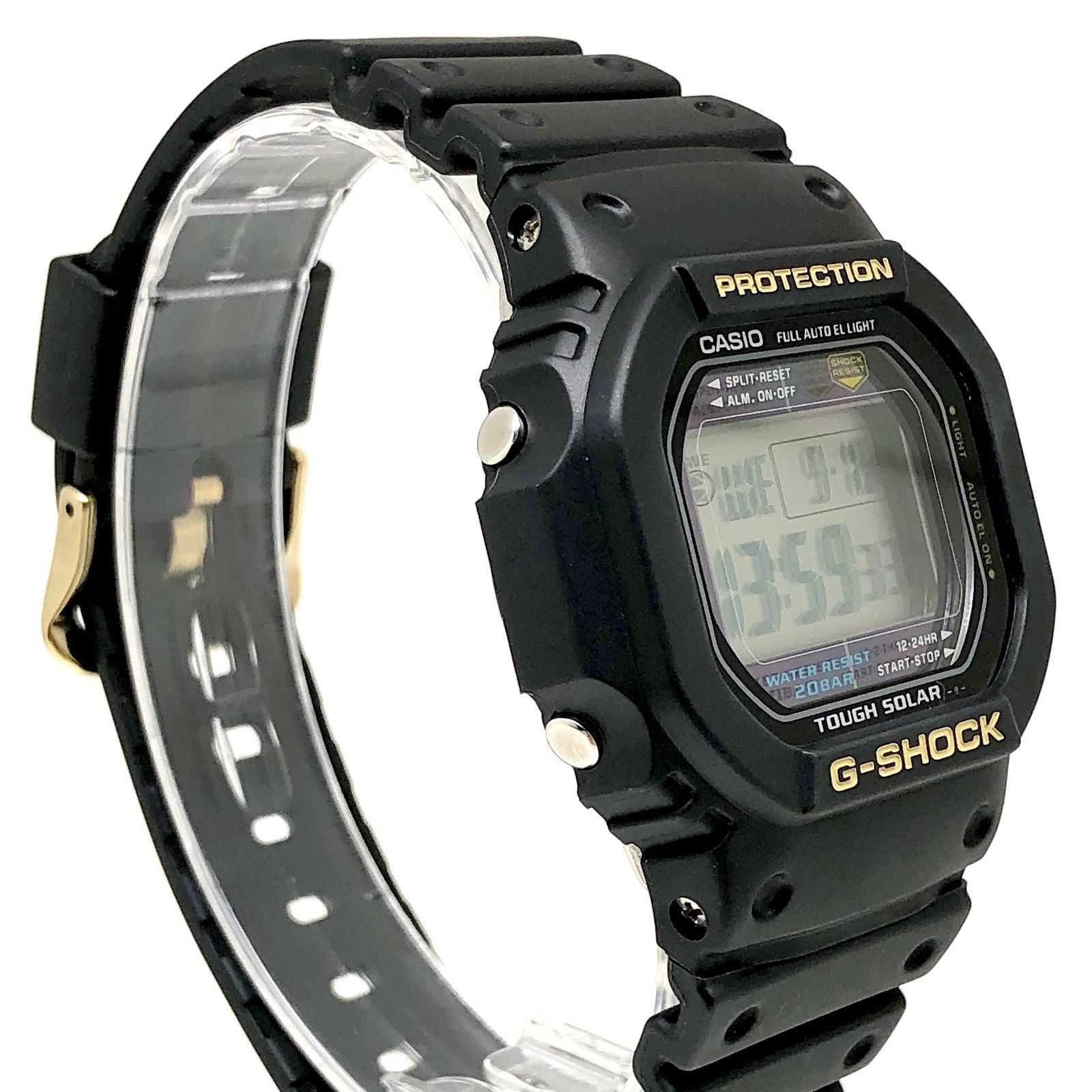 G SHOCK ジーショック 5600 9 タフソーラー搭載モデル ゴールドバージョン スクエアデザイン ブラック 2002年