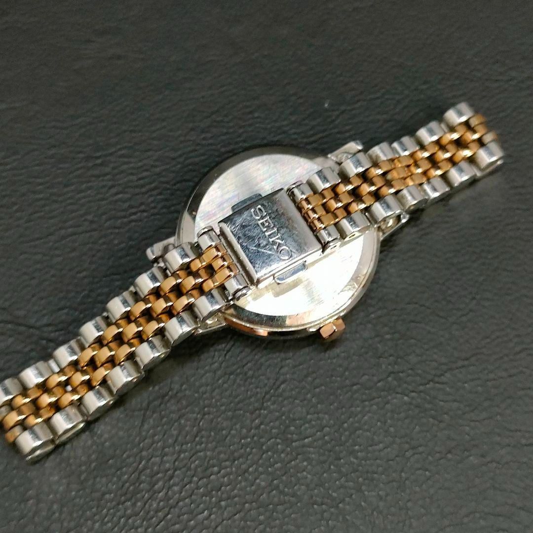 極美品【稼働品】SEIKO セイコールキア 3B51 ピンク シルバー