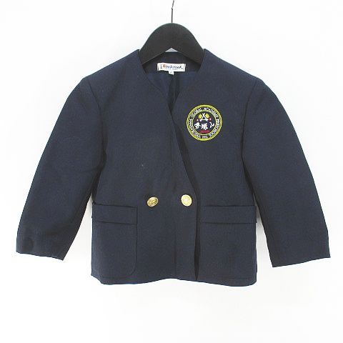 Kinderoak ノーカラージャケット ブレザー 100 紺系 ネイビー
