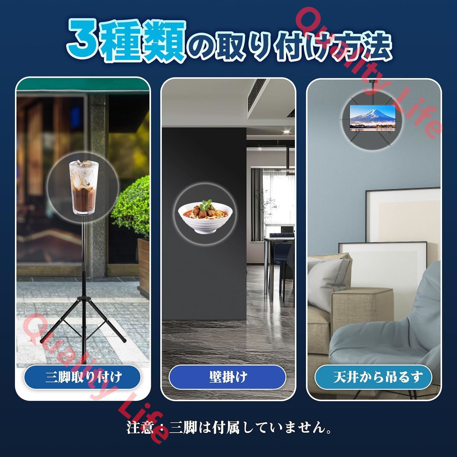 ·リーダー付き 360°角度切り替え