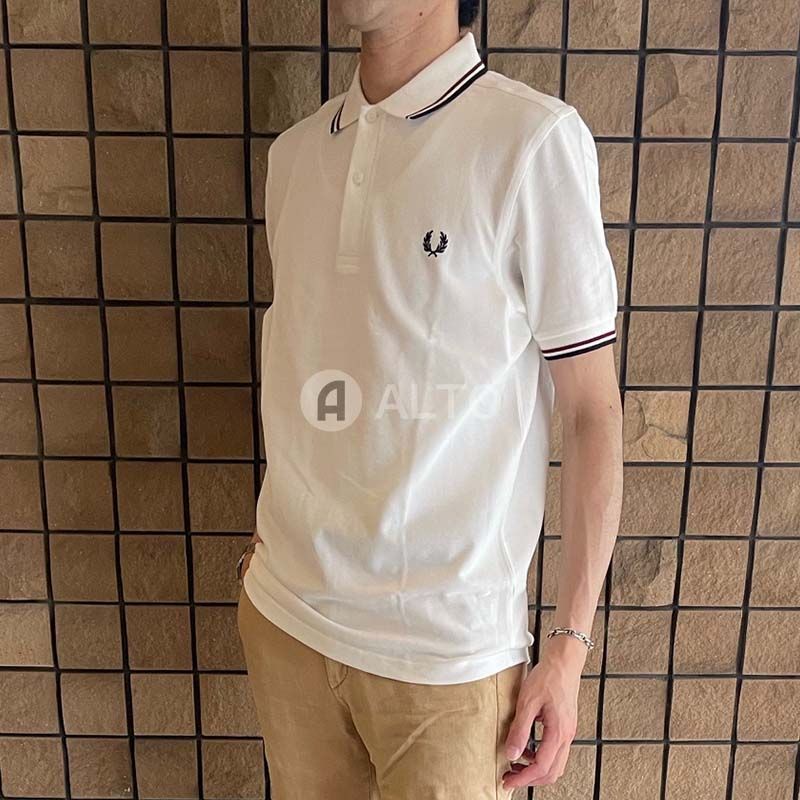 FRED PERRY - 本物フレッドペリーFREDPERRYコットンロゴ刺繍
