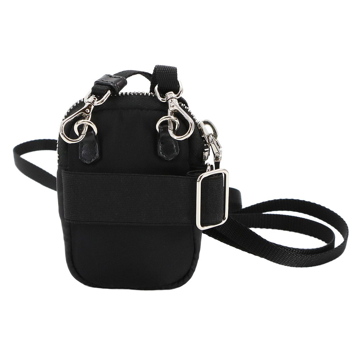 PRADA ミニ　ポーチ 大人気ギフト】PRADA◇Re-Nylon ミニポーチ 小物入れ ロゴ付き