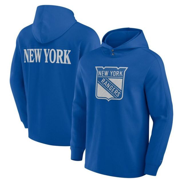 売れ筋商品|||ファナティクス カットソー トップス レディース Women's Blue New York Rangers Go Team Pullover Sweatshirt Blue New York Rangers Ladies Hoodie, Ladies Rangers Sweatshirts