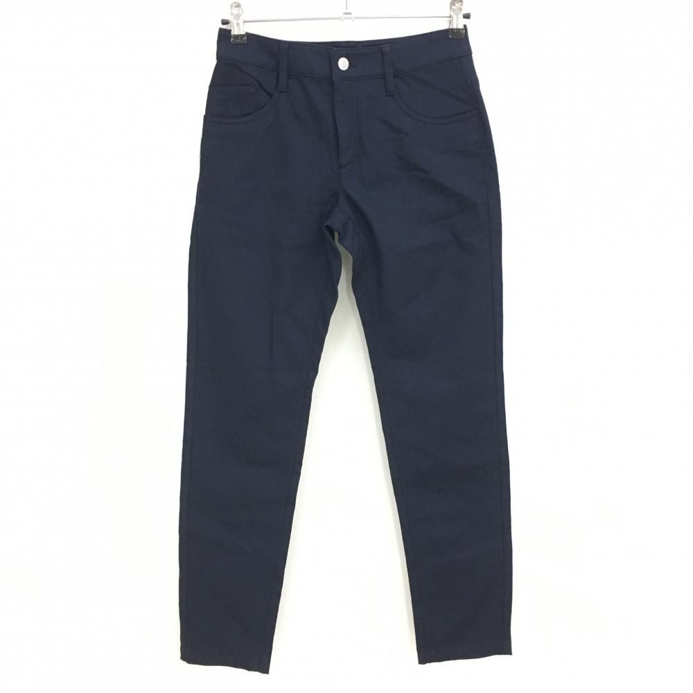 ジャックバニー パンツ ネイビー 裏微起毛 無地 レディース 2(L