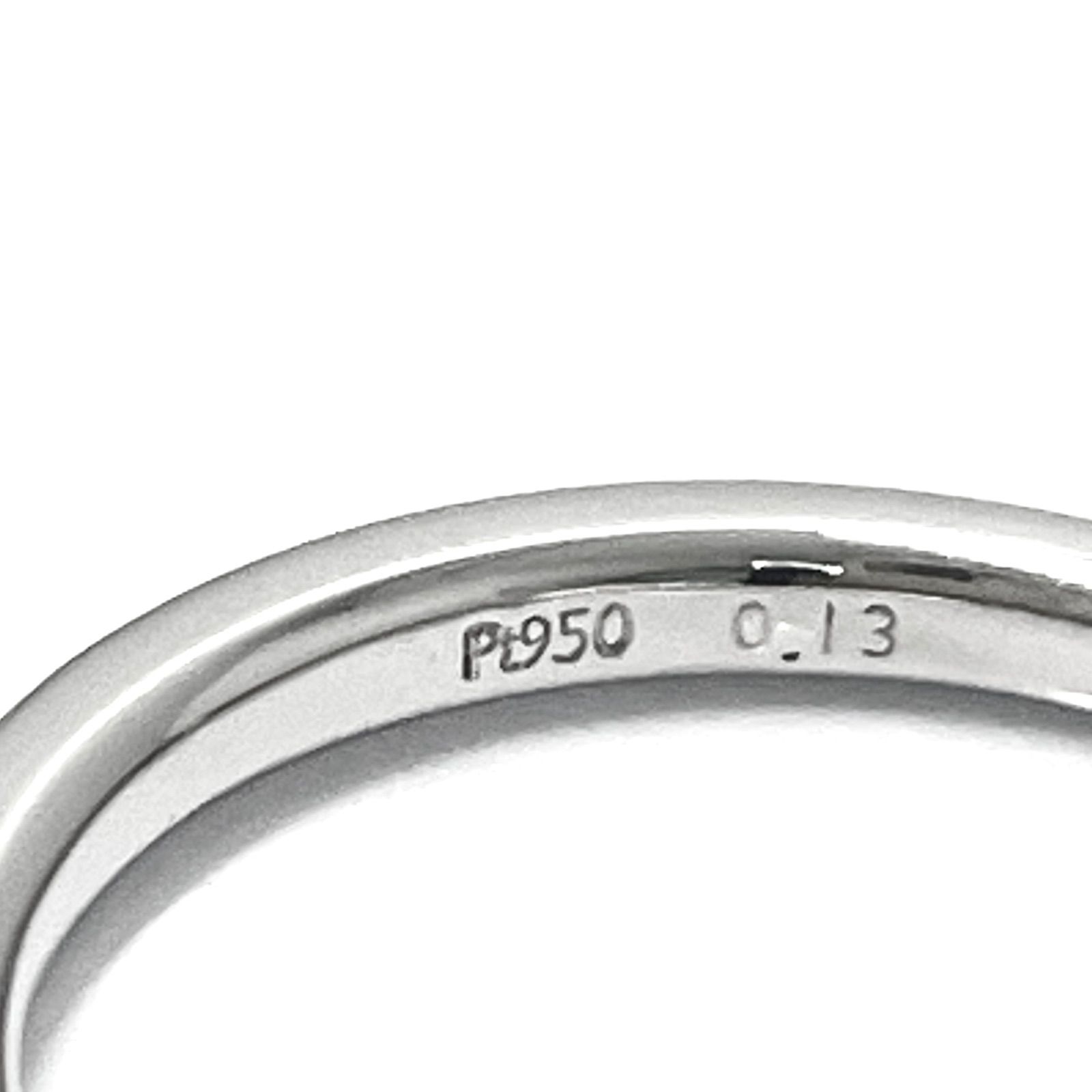 2023年購入　タサキ　スペランザ　0.14 PT950 ハーフエタニティ タサキ ハーフエタニティ スペランザ ダイヤモンド0 14ct Pt950
