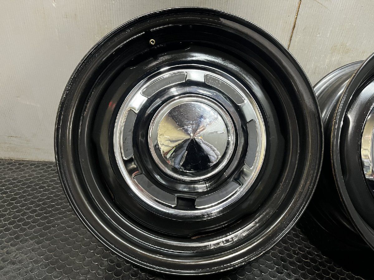 USトヨタ ランクル40 輸出 純正ホイール 純正スチールホイール 15インチ 4本 5.5J6HPCD139.7±0 ランクル60にも　(MHB416) クレジットカード QRコード決済可能 USトヨタ ランクル40 輸出 純正ホイール 純正スチールホイール 15