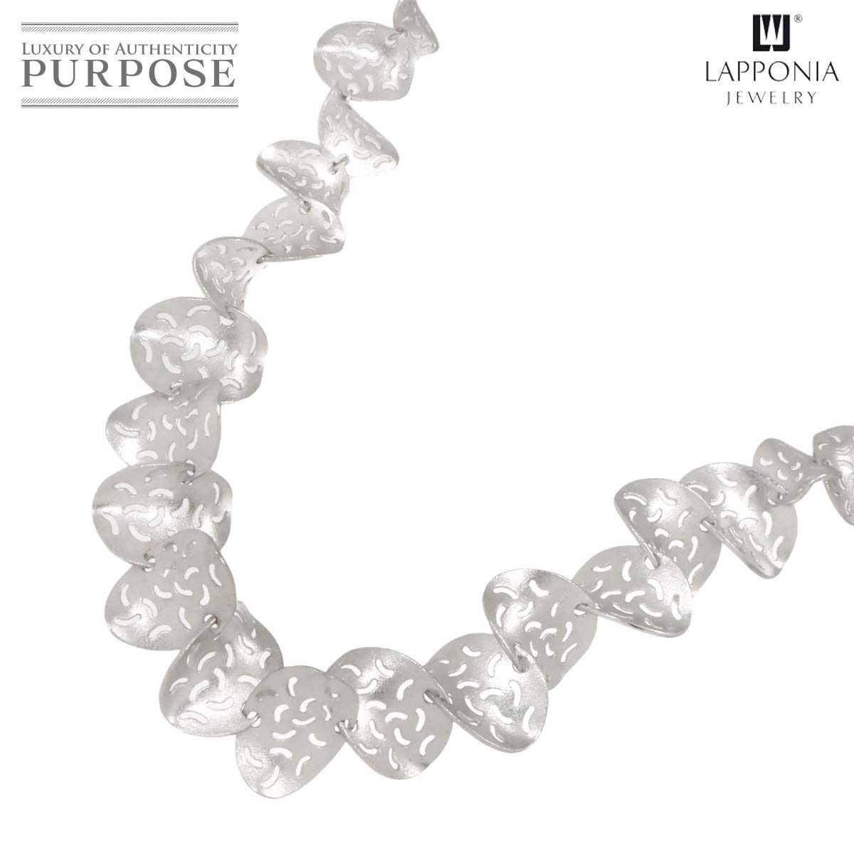 希少】LAPPONIA ラポーニア ネックレス SV925 ラポーニア LAPPONIA