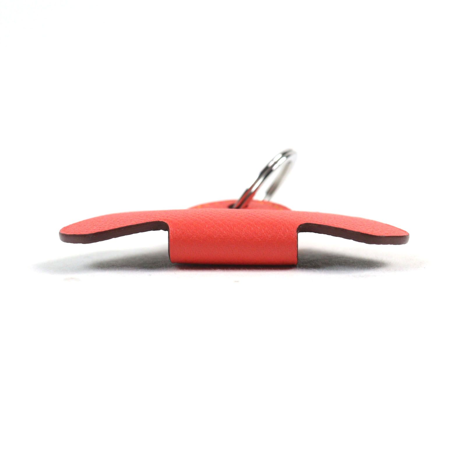 未使用品○HERMES エルメス プティアッシュ 象 レザー ルージュクー