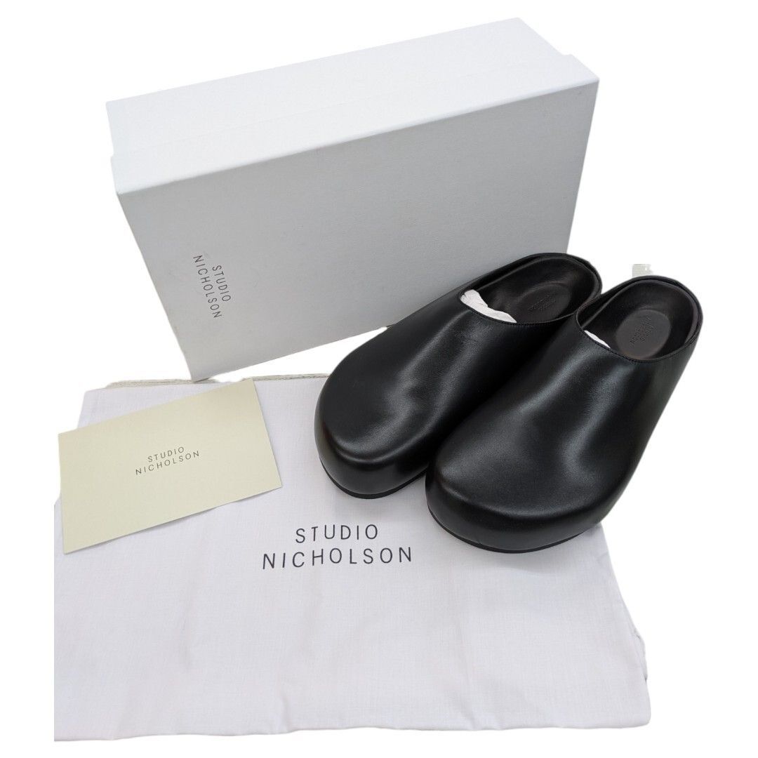 STUDIO NICHOLSON ブラック サンダル STUDIO NICHOLSON ブラック サンダル - メルカリ