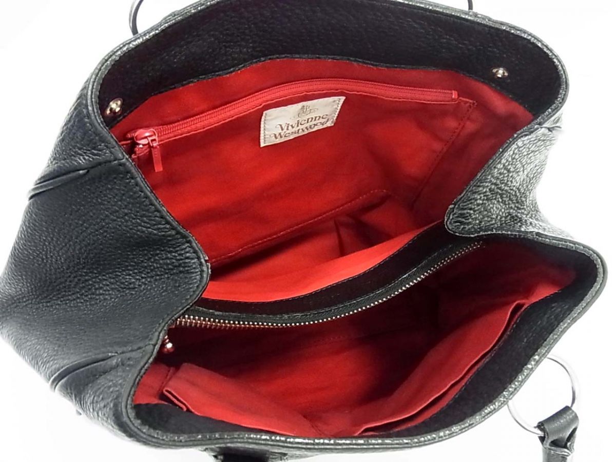 ◇Vivienne Westwood レザーショルダーバッグ 牛革 肩がけバッグ