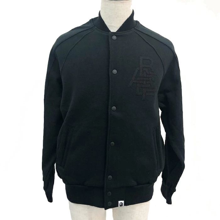 エイプ A BATHING APE スタジャン レイヤードスウェット 青山限定 Mサイズ【中古】【新品同様】【美品】