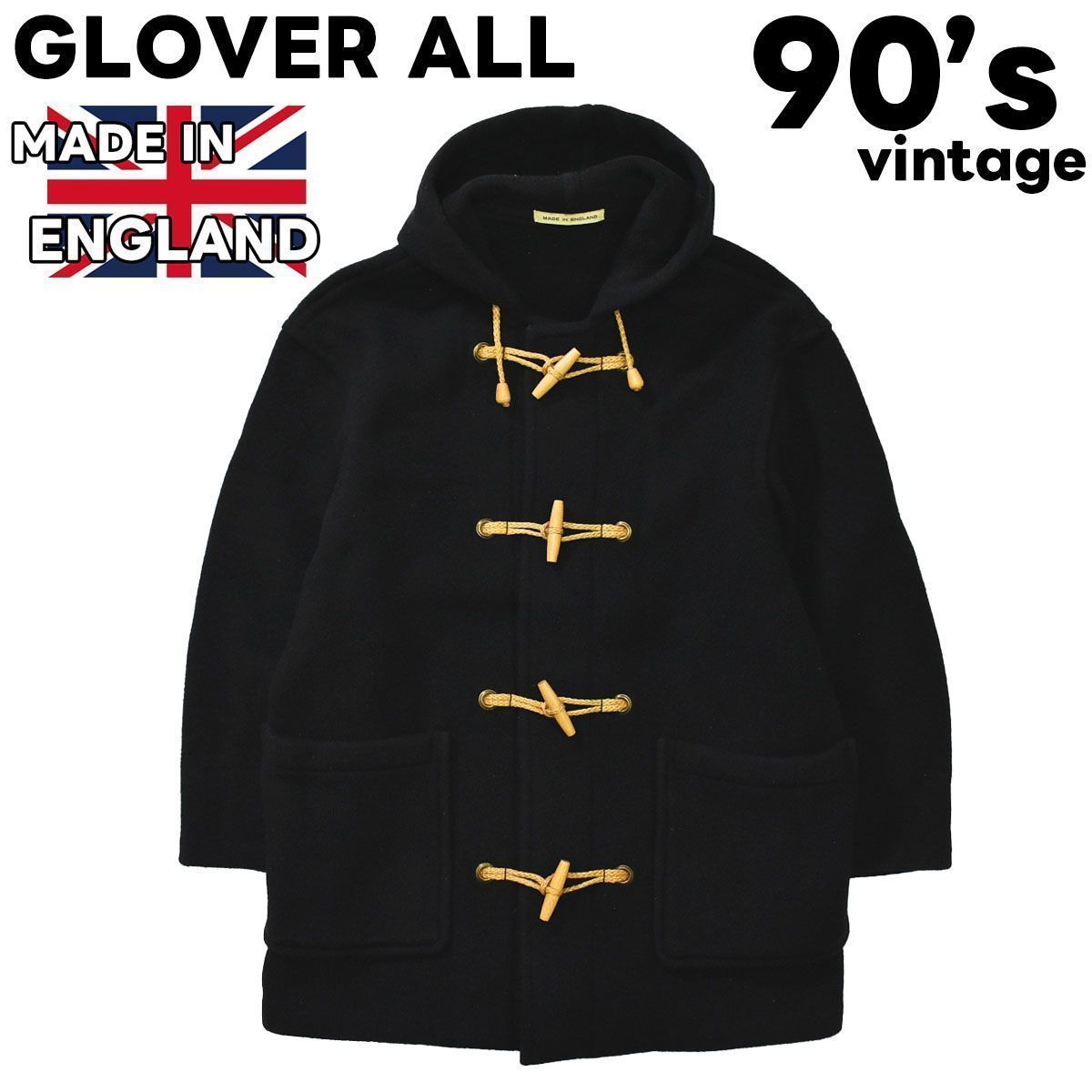 マーガレットハウエル ロング ダッフルコート ブラック ユニセックス