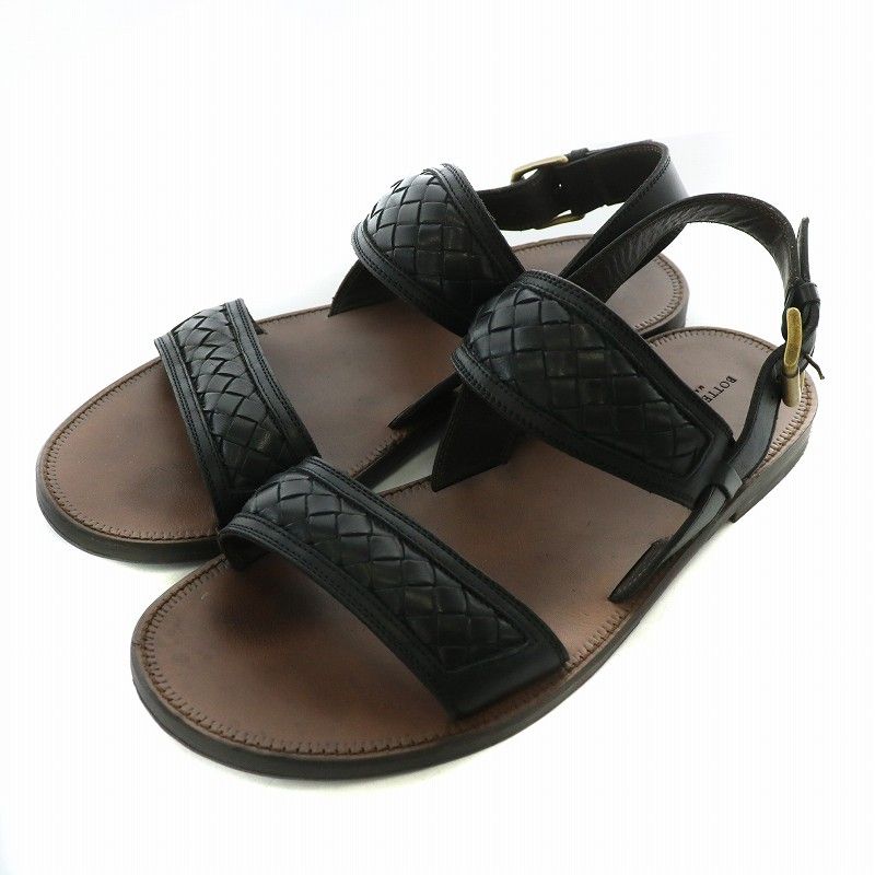 s*o様 BOTTEGA VENETA ブラウン サンダル BOTTEGA VENETA - BOTTEGA VENETA ボッテガヴェネタ ストラップ