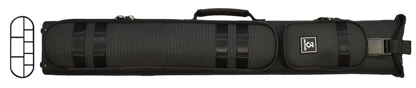 3 Seconds CSB3B/5S-7 ダブルショルダー ハードケース （ドット