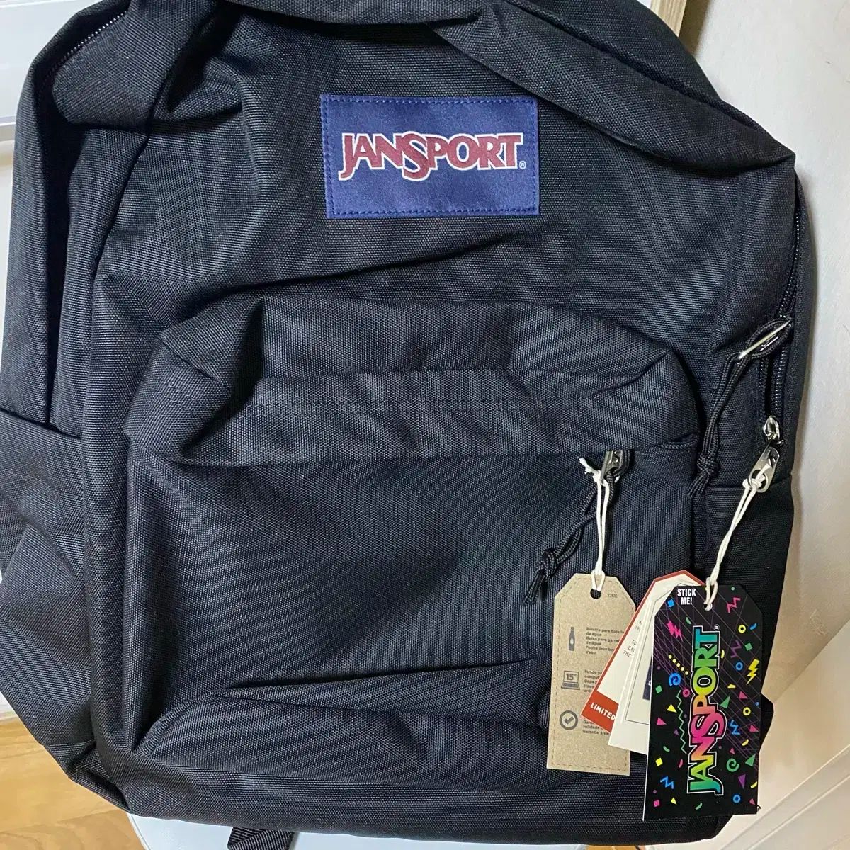 JANSPORT ジャンスポーツ SUPERブレーキ PLUS バックパック ブラック