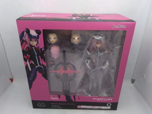 現状品 figma 504 アリス・ギア・アイギス 比良坂夜露【勇躍