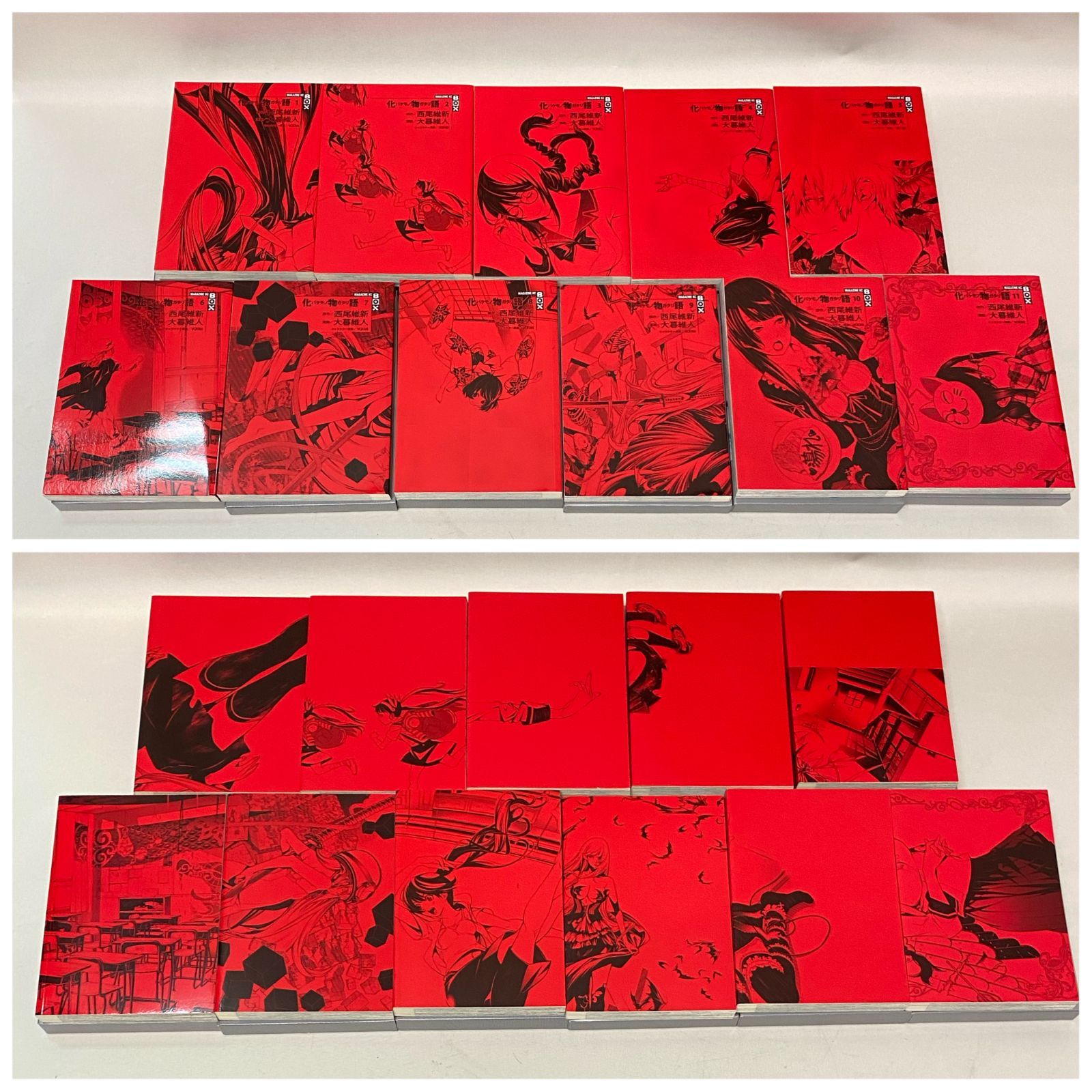 【特装版】化物語 バケモノガタリ 22 特装版(未開封・イラストカード) 化物語 バケモノガタリ 22 特装版(イラストカード9枚付き) 初版】 化物語