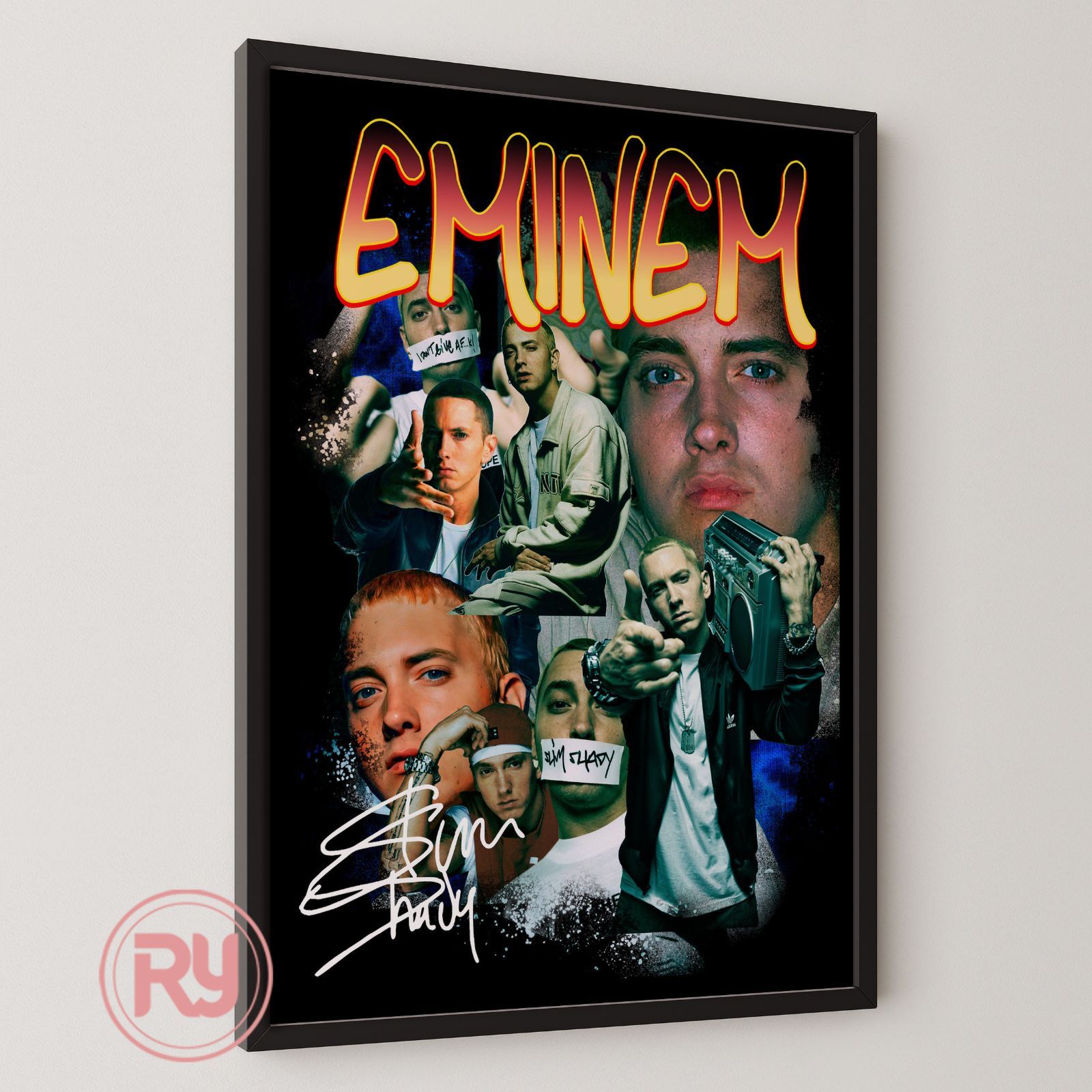 非売品レア！エミネム　B2サイズ　ポスター　EMINEM エミネムThe Eminem Show ポスター B2サイズ2002年製 - メルカリ