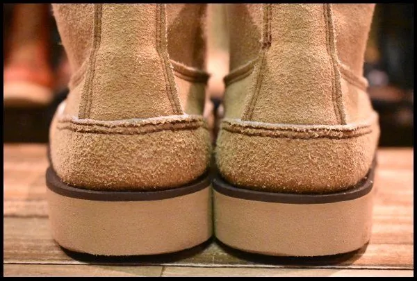 ラッセルモカシン　10ホール　レースアップ　白タグ　グロコードソール ラッセルモカシン 10ホール レースアップ 白タグ グロコードソール