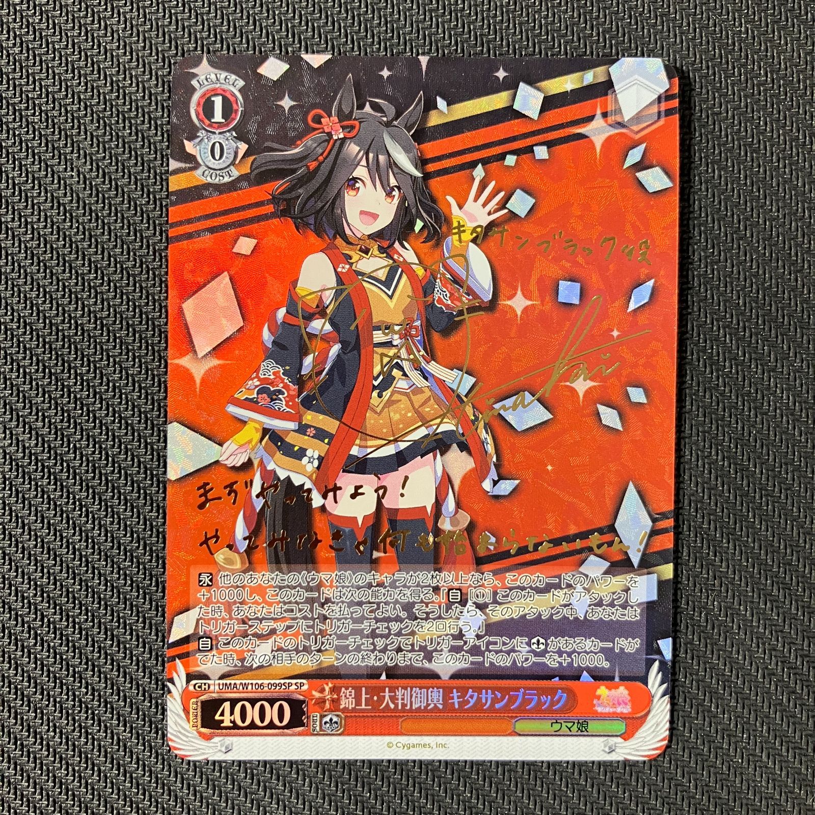 ヴァイスシュヴァルツ キタサンブラック