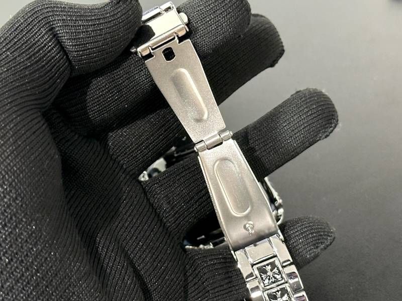 Watchメタルバンド glassパヴェカバー