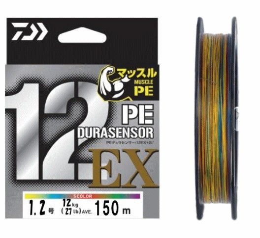 ダイワ UVF PEデュラセンサー X12EX+Si3 5C 400m 6号/100lb / PEライン