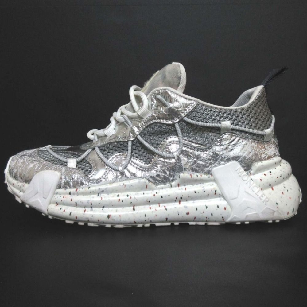 美品 MONCLER モンクレール 2022年モデル COMPASSOR LOW TOP SNEAKERS 