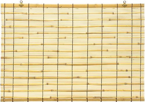 数量限定，安い 竹すだれ　丸竹ヒゴ葭入　夏　火除け　幅955ミリ　高さ410,545ミリ 応募券