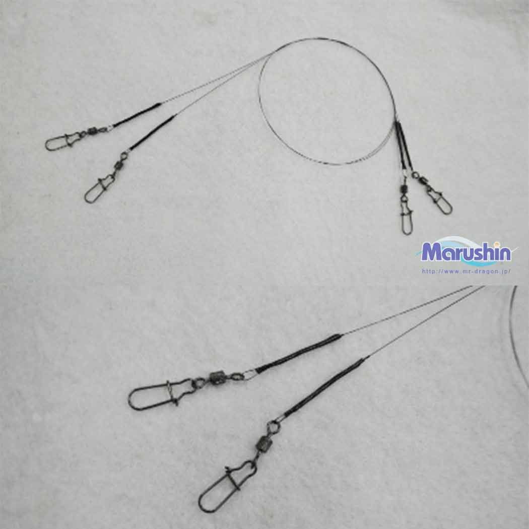 マルシン　チタニウムリーダー(0.3mm)　タチウオ用チタンリーダー