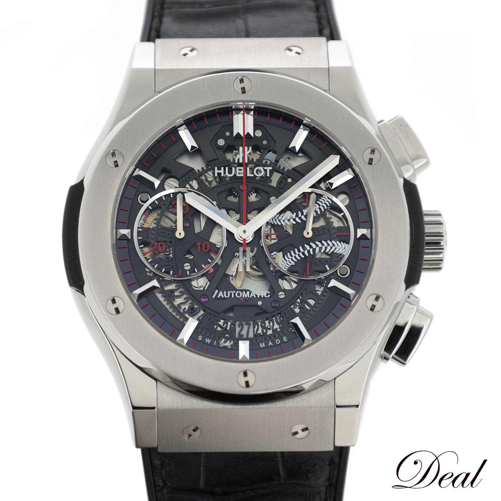 HUBLOT クラシックフュージョン   世界限定100本 中古)HUBLOT ウブロ クラシック フュージョン クロノグラフ