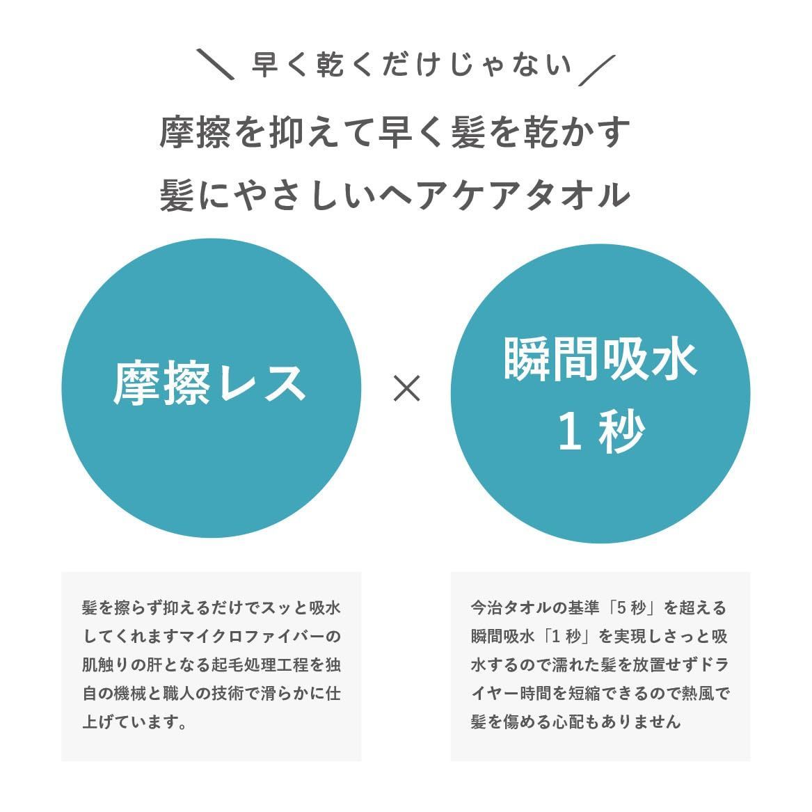 【特価セール】瞬間吸水 マイクロファイバーの約2倍の吸水力 ラベンダー) (ドライヤー時間短縮/滑らかな肌触り) / 吸水速乾 (40×100cm クイックヘアドライタオル 耐久性 03'59"