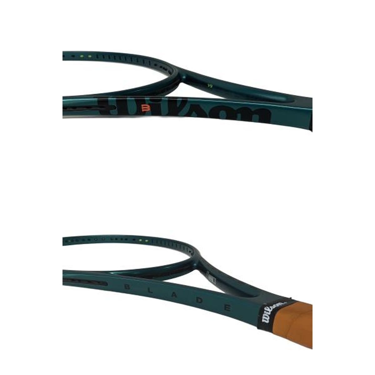 ユーティリティのある Wilson BLADE 104 V9 硬式テニスラケット G2 ウィルソン ブレード S10431681 伝達力のある