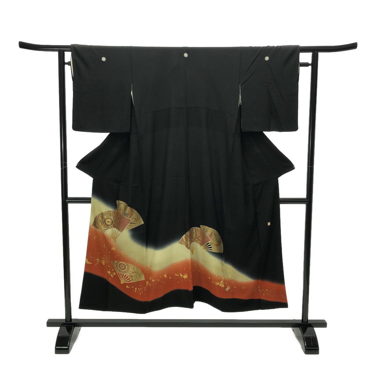 黒留袖/美品/京友禅/作家物/落款入/仕立上がり/適応身長140～145