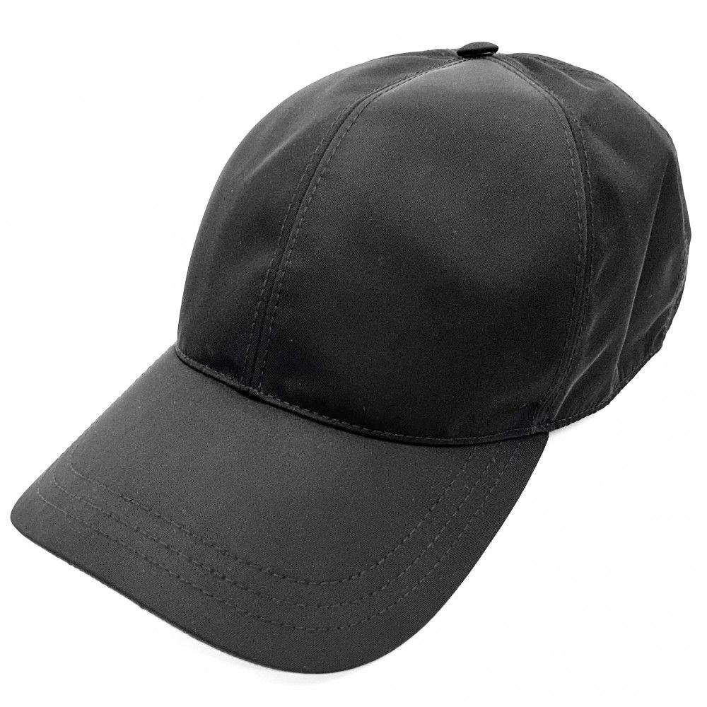PRADA 美品　トライアングルロゴ　ナイロン　キャップ　Nylon cap PRADA 美品トライアングルロゴナイロンキャップNylon cap