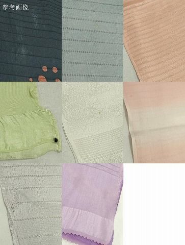 平和屋着物＊夏物 和装小物 帯揚げ10枚 全て正絹 逸品 DAAP5386by