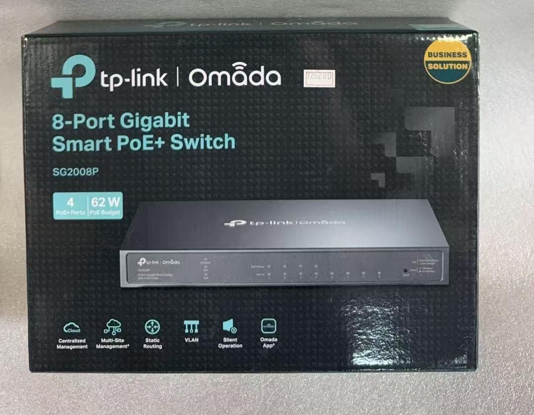 TP-Link スイッチングハブ 8ポート PoE TL-SG2008P 726280