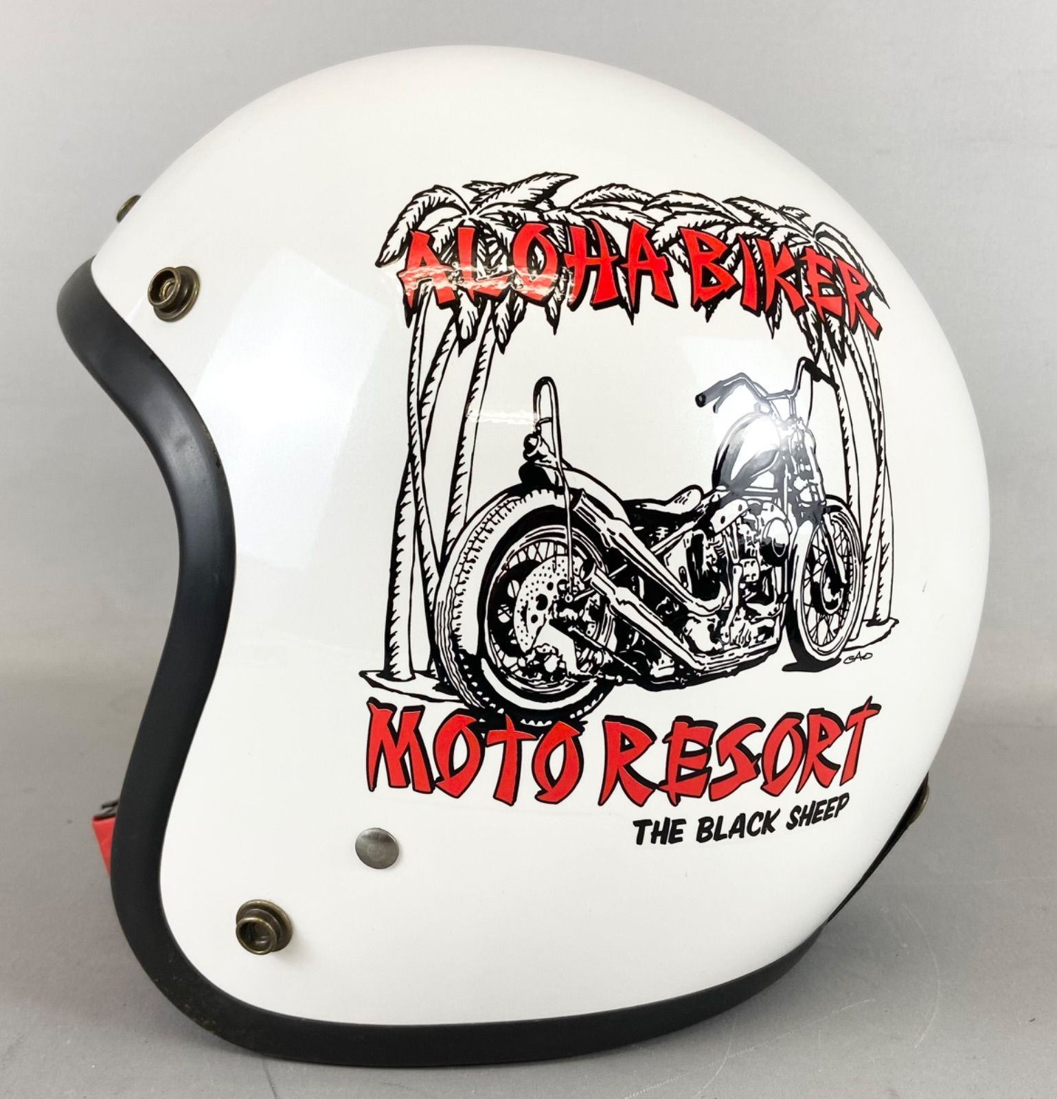 MOTO RESORT (The Black Sheep )バイクヘルメット