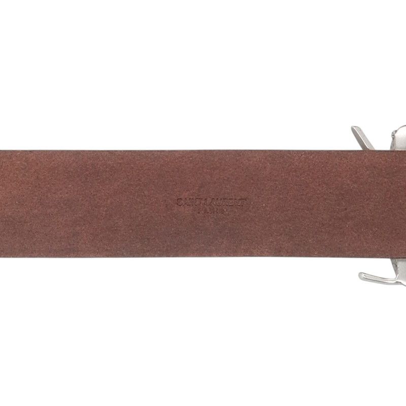 サンローランパリ 533745 カサンドラウエスタンレザーベルト メンズ 90  