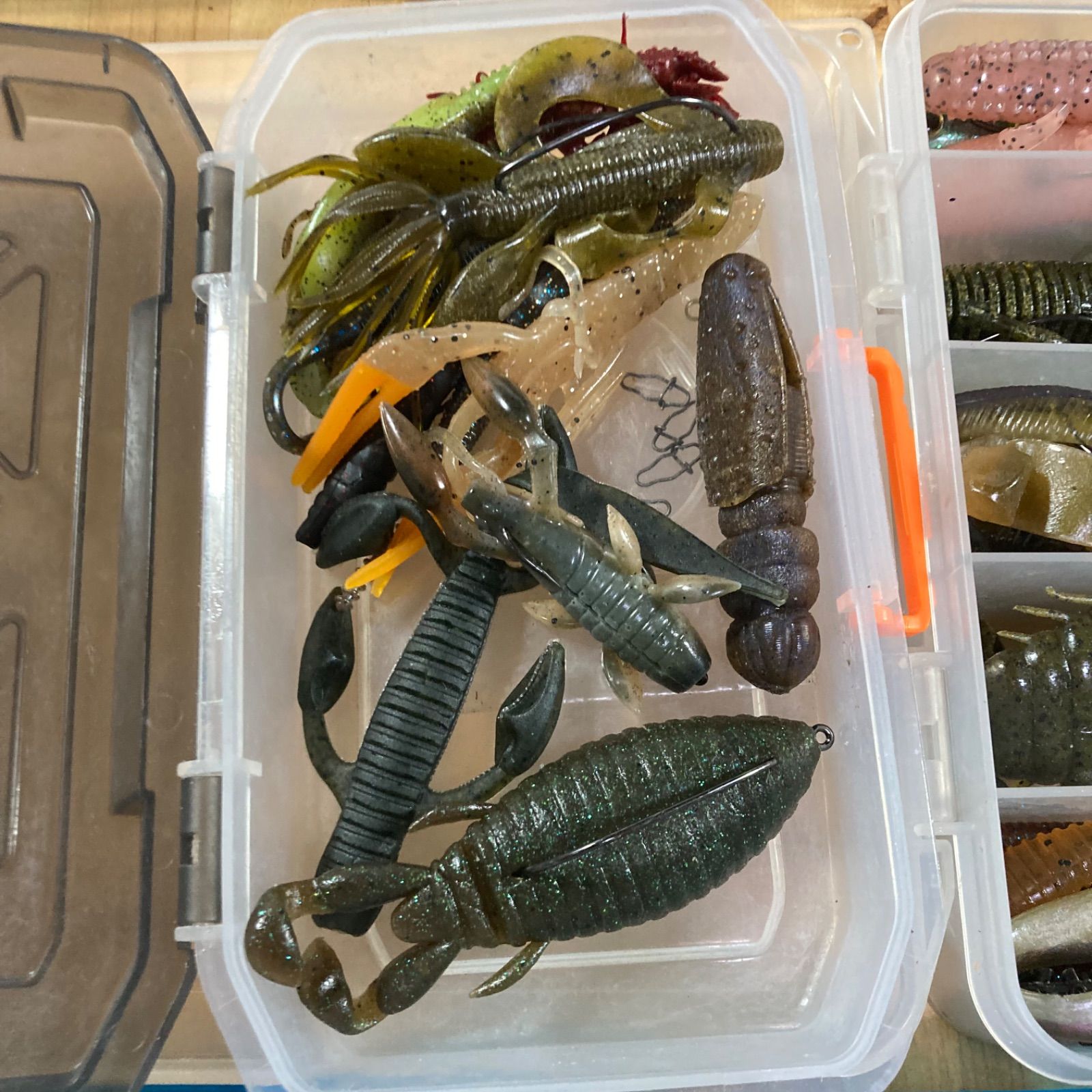 引退品 ワーム大量