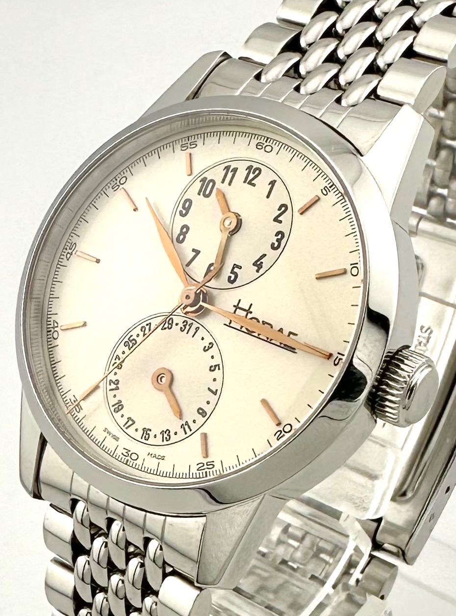 HORAE パスカル デュアルタイム Edition 1 自動巻き時計 ホライ  