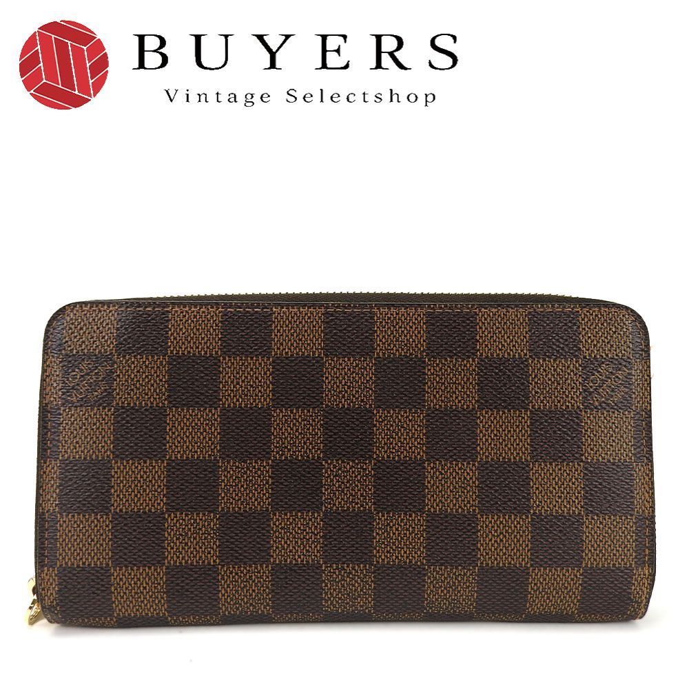 中古】ルイヴィトンラウンドファスナー長財布ジッピーウォレットN60015