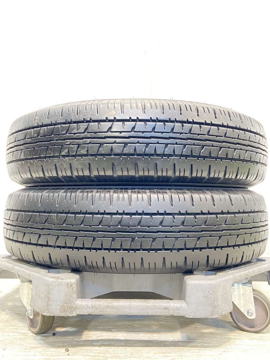 155/80R14 88/86 LT nダンロップ エナセーブ VAN01 n中古タイヤ サマータイヤ 2本セットn s14230729054