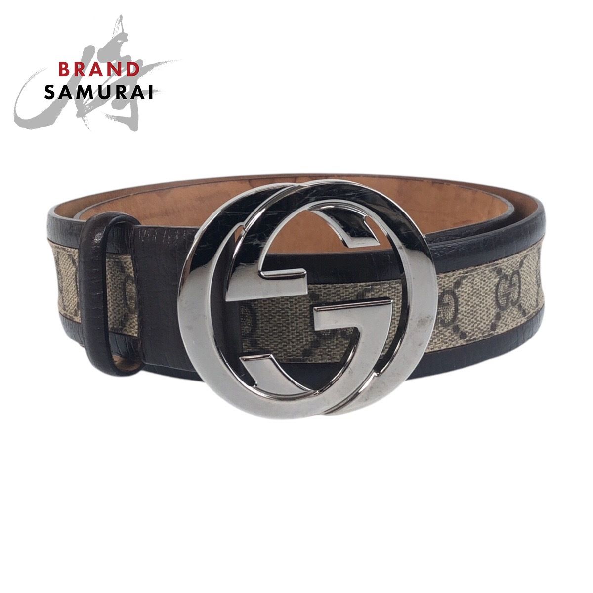 楽天市場】GUCCI グッチ インターロッキングG シェリーライン ベルト