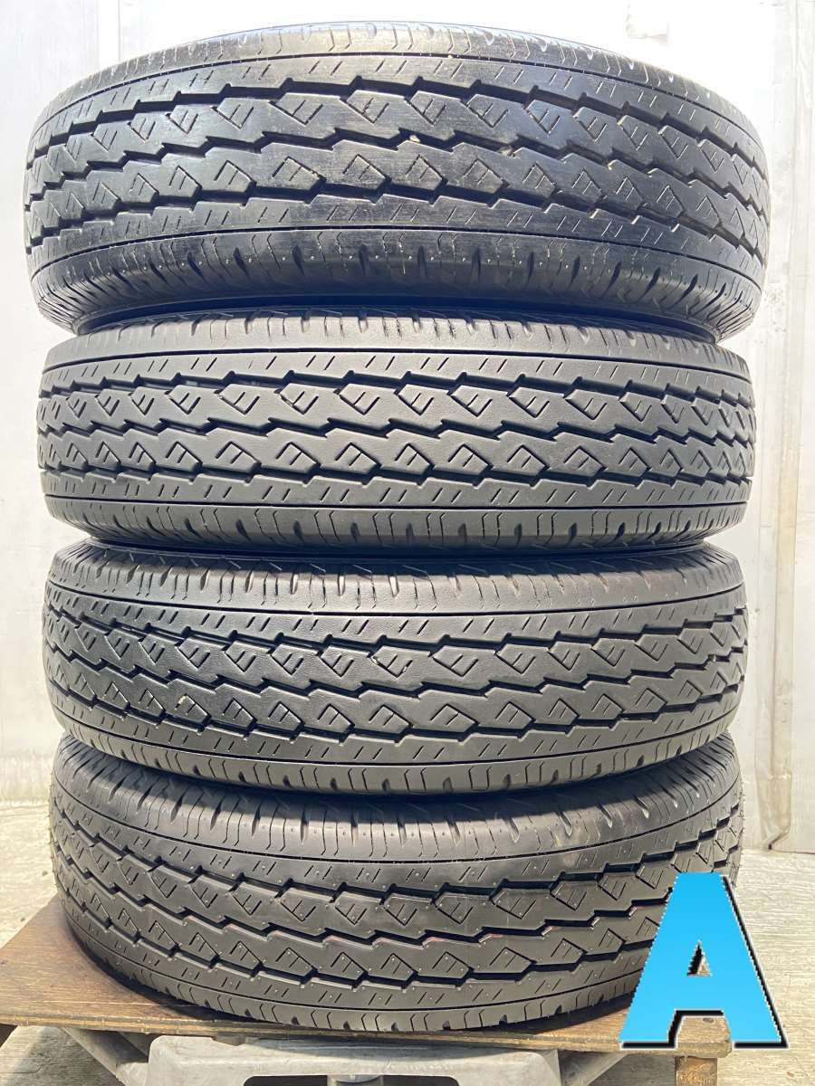 195/80R15 107/105LT ブリヂストン V600 中古タイヤ サマータイヤ 4本
