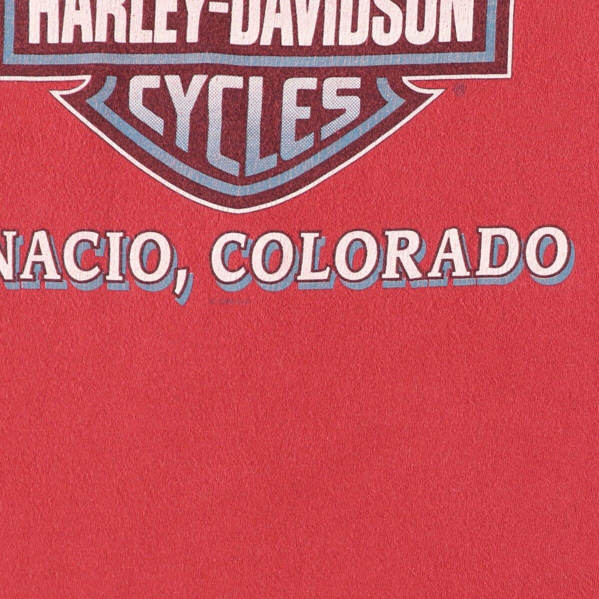 古着 90年代 ヘインズ Hanes Harley-Davidson 両面プリント ハーレー ...