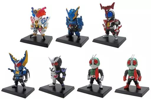 食玩 トレーディングフィギュア 全7種セット 「CONVERGE KAMEN RIDER 
