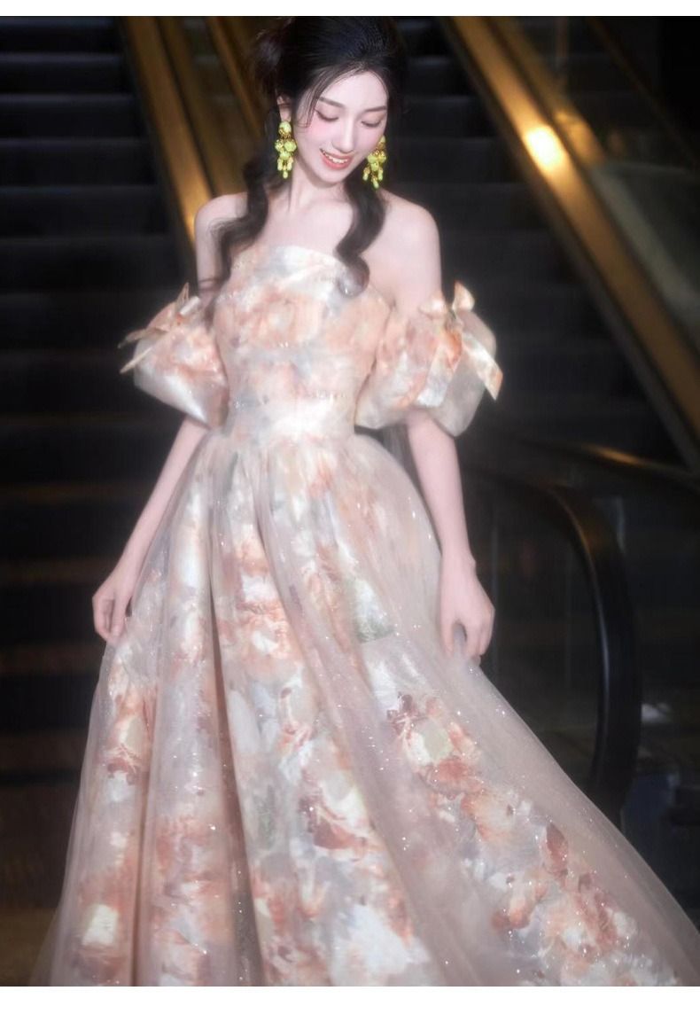 カラードレス ウエディングドレス パーティードレス 演奏会 発表会 花嫁 イブニングドレス ブライダル 二次会 ロングドレス エレガント かわいい ゆうが